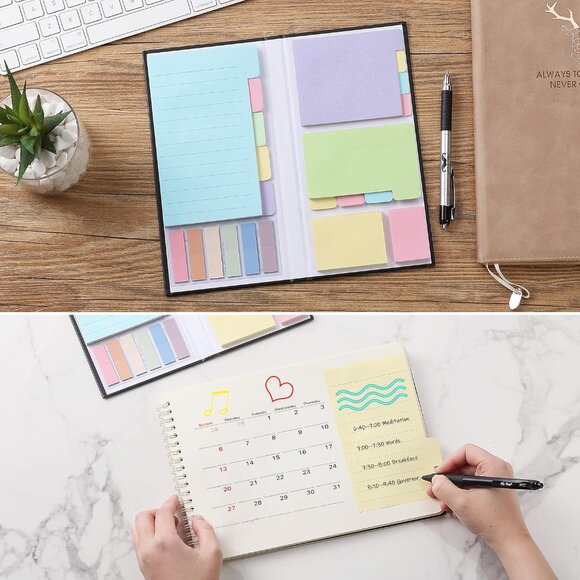 Sticky Note Set, 410 Pack, Pastel Colors, Sticky Notes Tabs, Divider Sticky Note - Picture 9 of 9